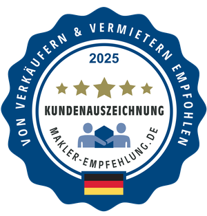 Kundenauszeichnung von Makler-Empfehlung.de