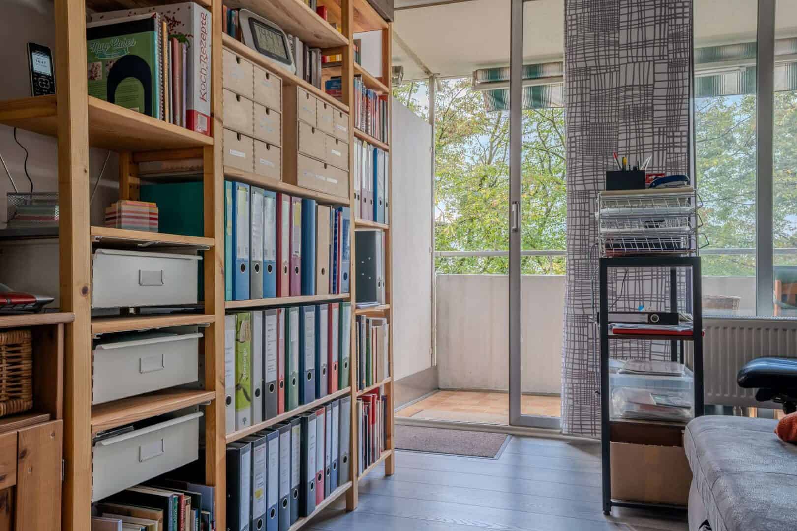 Ausgang Balkon