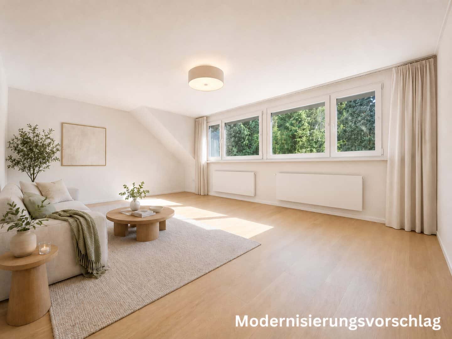 Wohnzimmer Modernisierungsvorschlag
